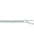Zilver Wit Vossestaart 3,0 mm 1002299