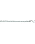 Zilver Wit Vossestaart 3,0 mm 1002299