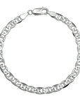 Zilveren armband anker plat 5,5 mm zilver 1002335 - PansiteNederland.nl