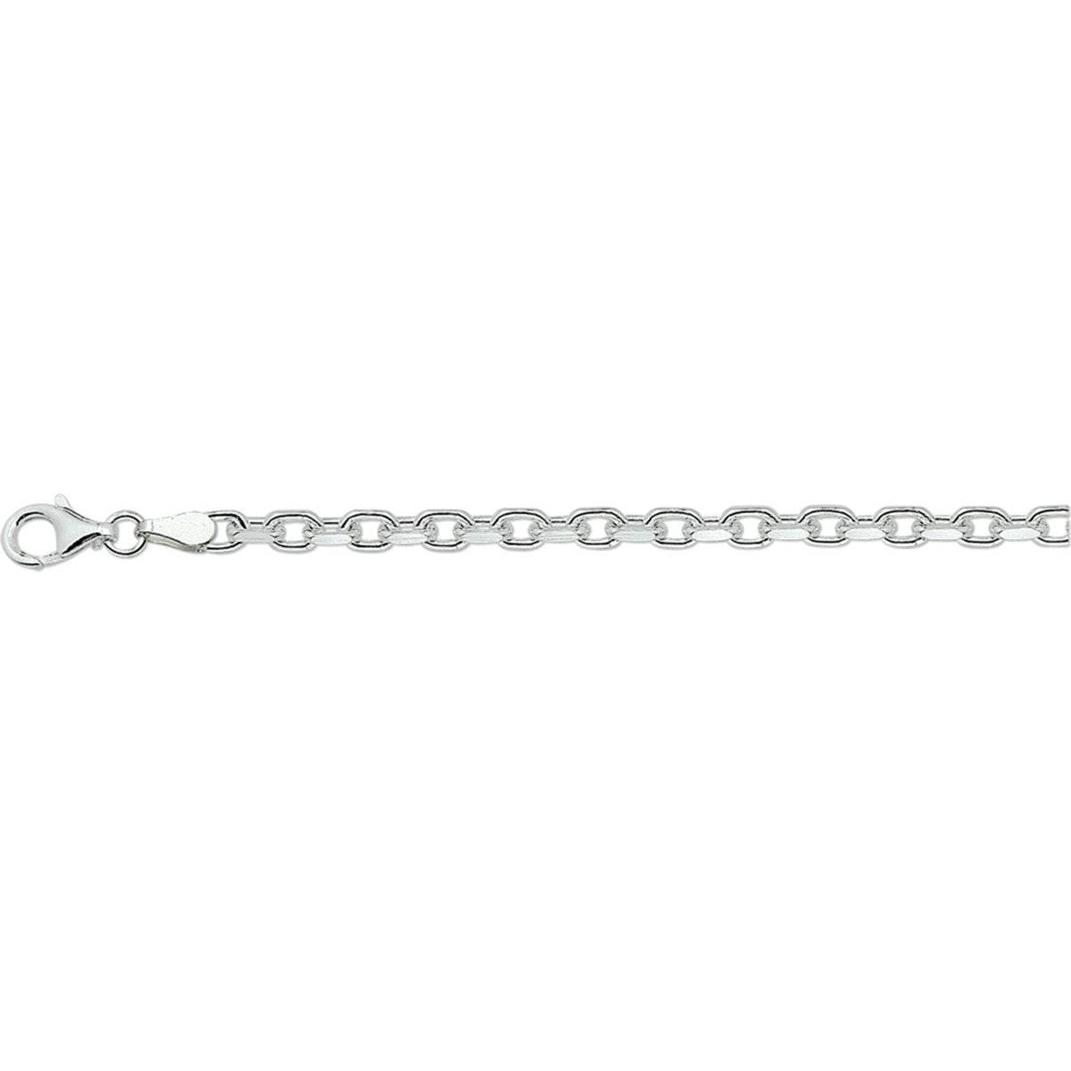 Zilver Wit Anker 3,7 mm 1002365 - PansiteNederland.nl