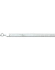 armband plat 4,5 mm zilver wit - PansiteNederland.nl