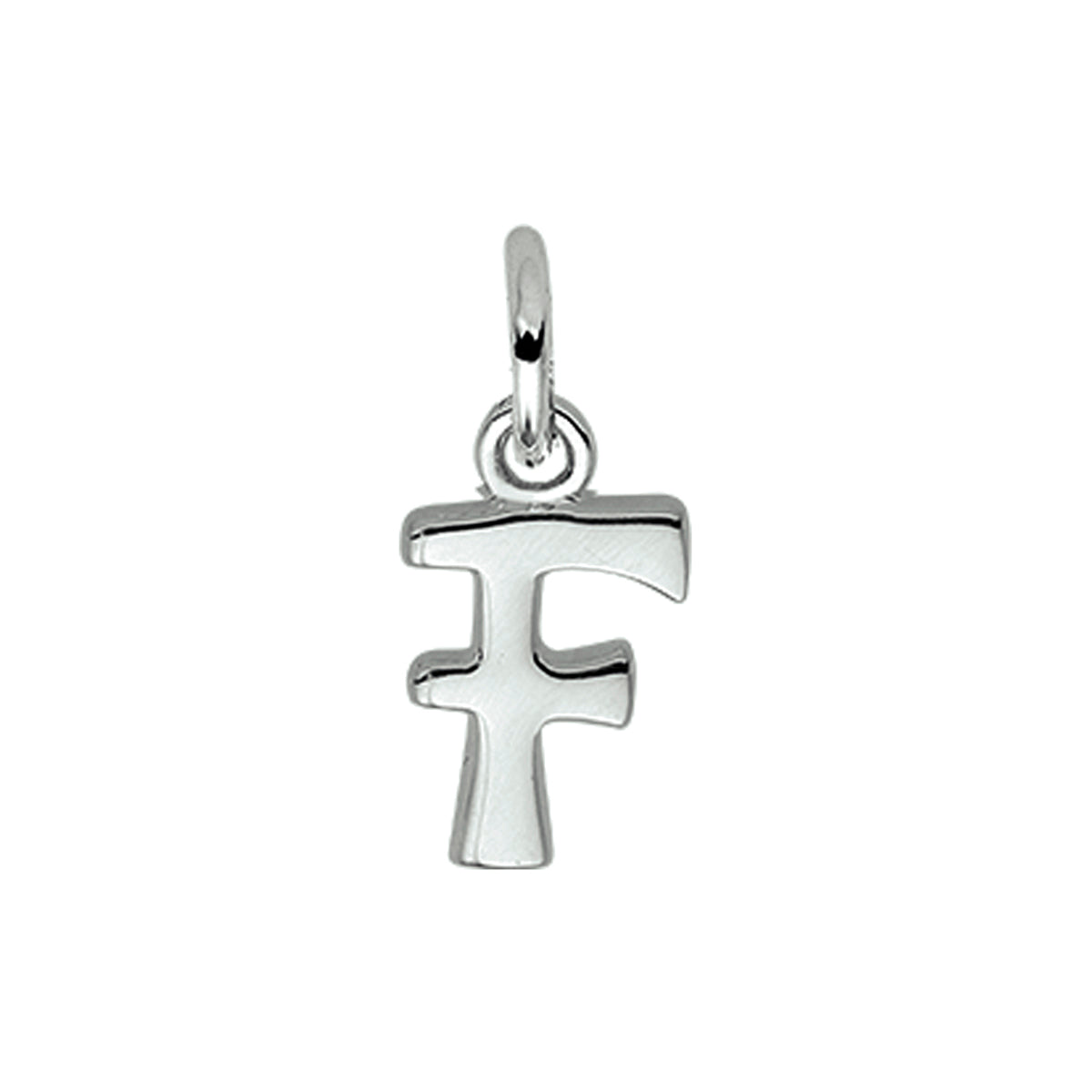 Fantasy Collection Hanger letter F 12 mm zilver - PSN1002766