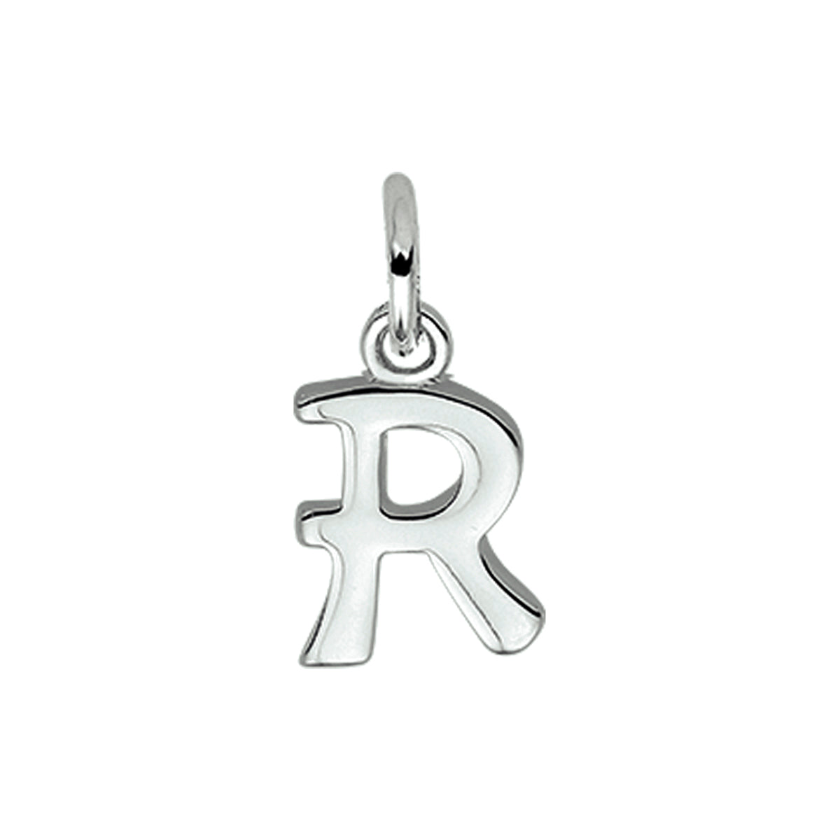 Fantasy Collection Hanger letter R 12,5 mm zilver - PSN1002780