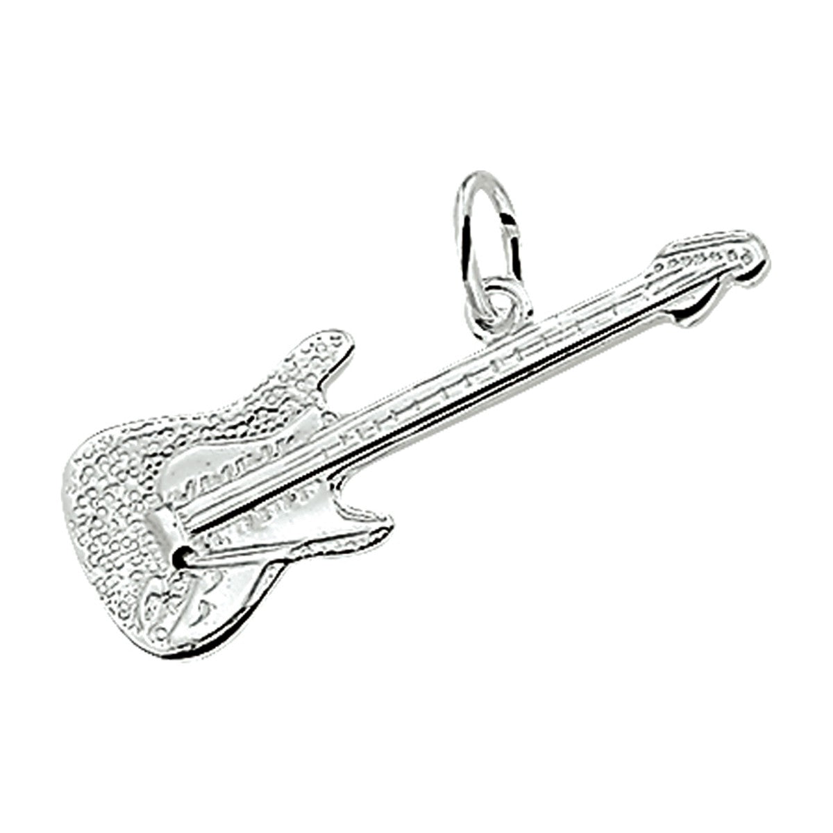 zilver hanger gitaar 1003217 - PansiteNederland.nl