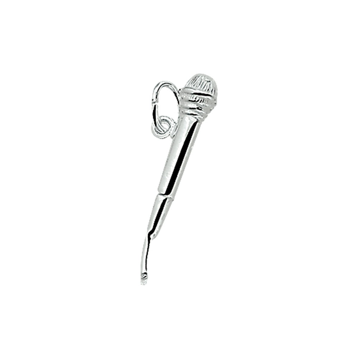 zilver hanger microfoon 1003222 - PansiteNederland.nl