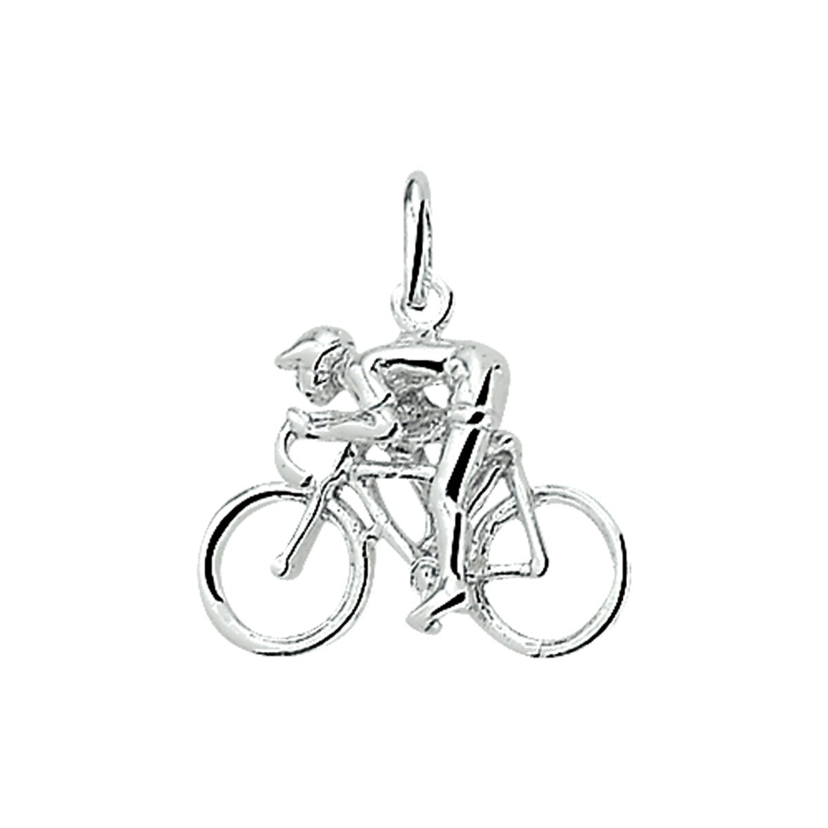 zilver hanger wielrenner 1003227 - PansiteNederland.nl