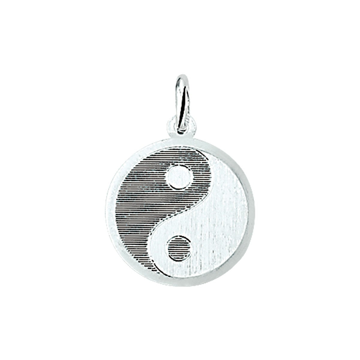 Zilveren hanger ying yang - 1003275