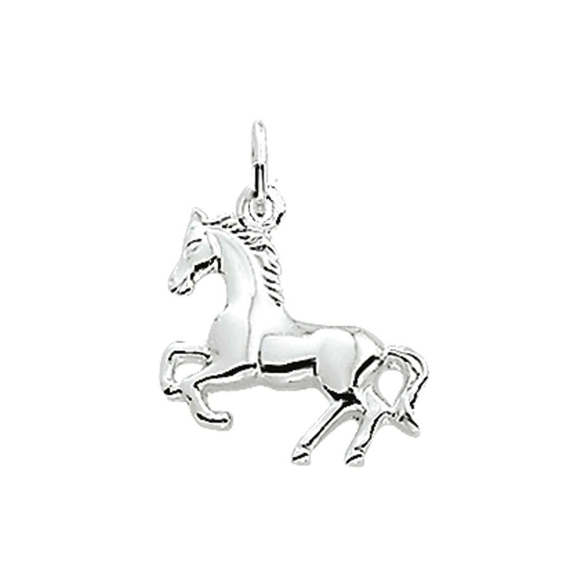zilver hanger paard 1003670 - PansiteNederland.nl