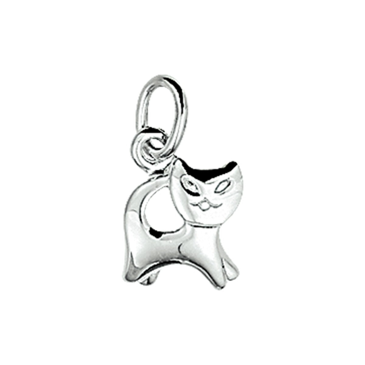 zilver hanger poes 1003704 - PansiteNederland.nl