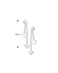 Zilver Oorhangers Hart 1003909 - PansiteNederland.nl