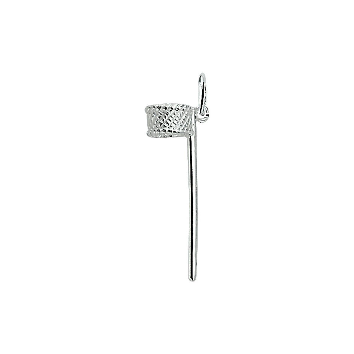 zilver hanger korfbalpaal 1003968 - PansiteNederland.nl