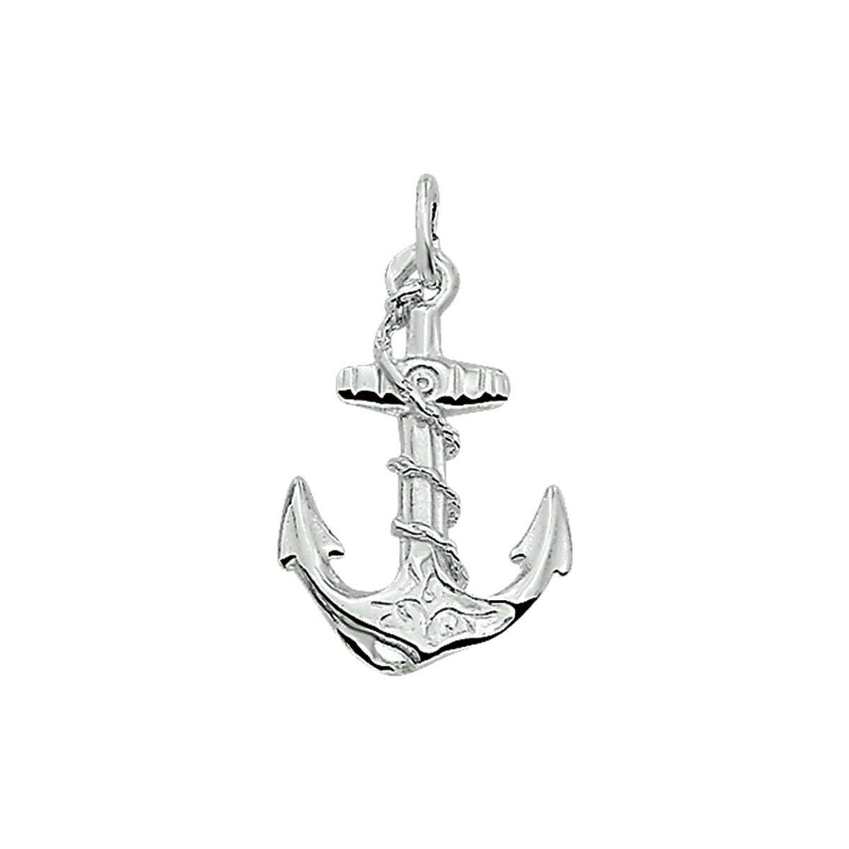 zilver hanger anker 1004053 - PansiteNederland.nl