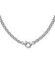 Zilveren Collier Jasseron 7 mm Met Groot Springslot 1004566 - PansiteNederland.nl