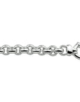 Zilveren armband jasseron 10 mm met groot springslot 1004568