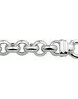 Zilver Wit Armband Jasseron 14 mm Met Groot Springslot 1004577 - PansiteNederland.nl