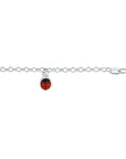 Zilver Wit Armband Diverse Bedels 15 Cm 1004727 - PansiteNederland.nl