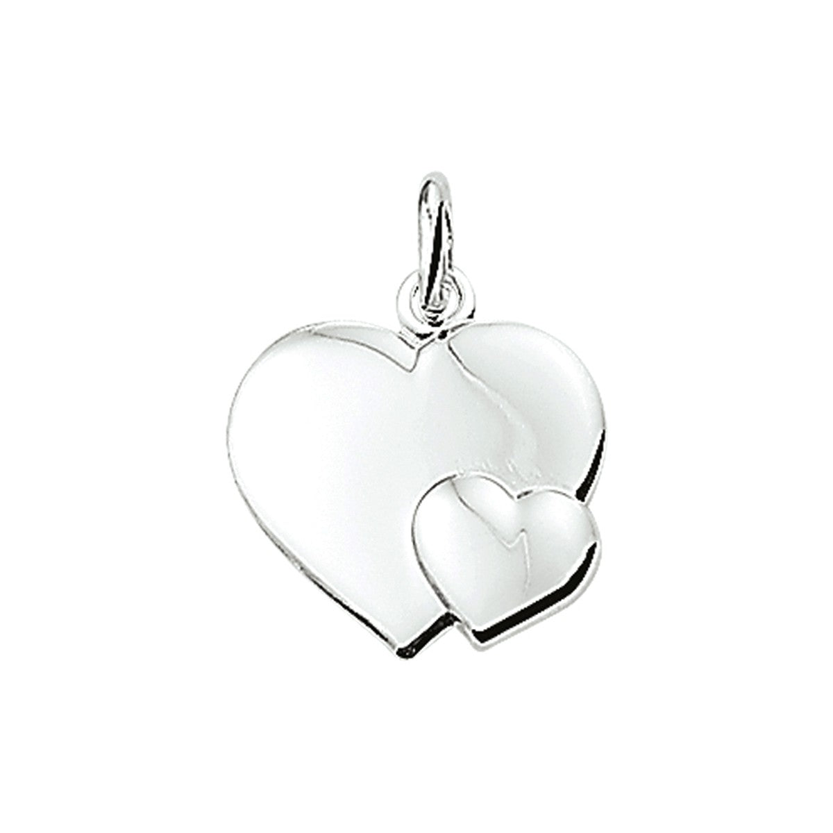 zilver hanger hart 1004987 - PansiteNederland.nl