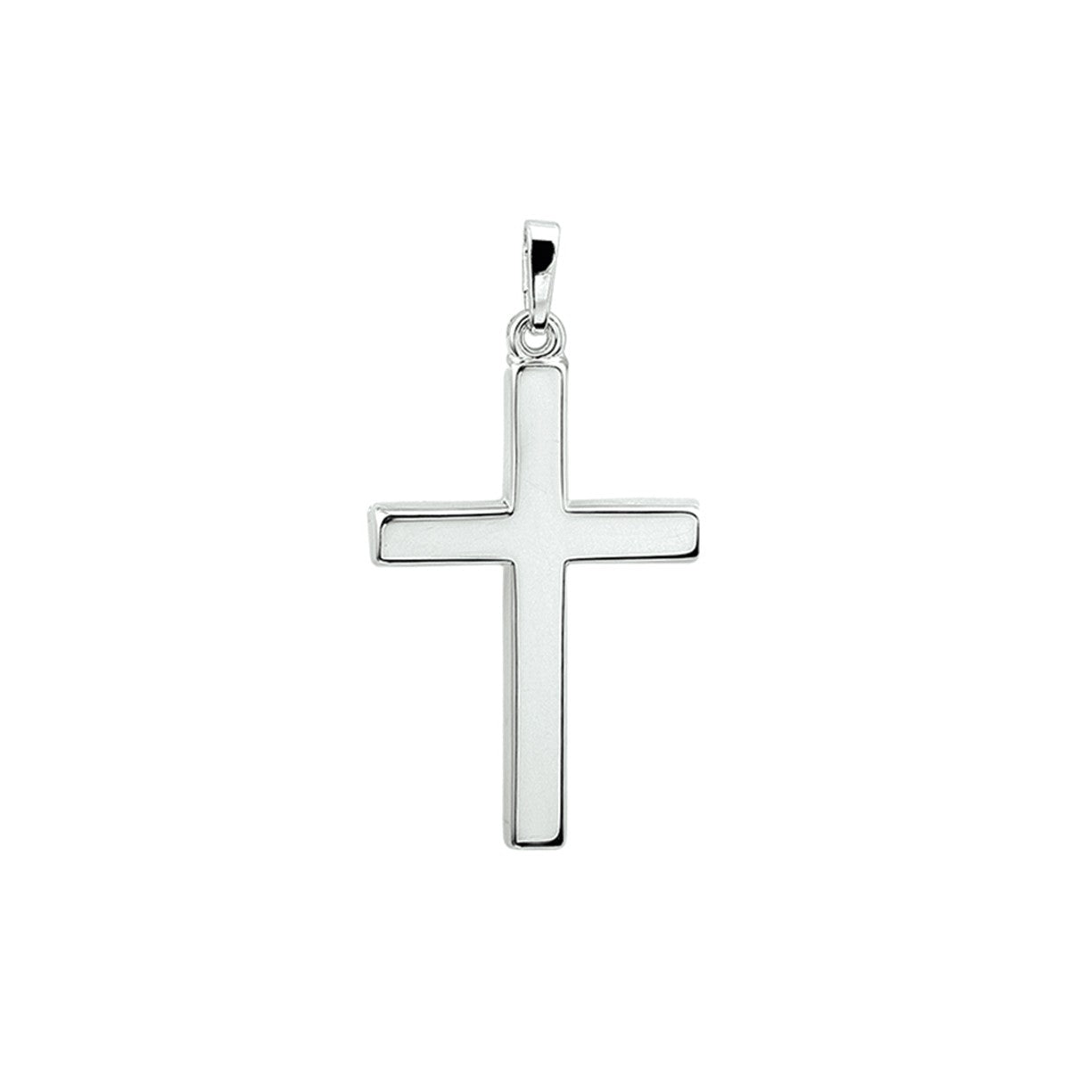 zilver hanger kruis 1005042 - PansiteNederland.nl