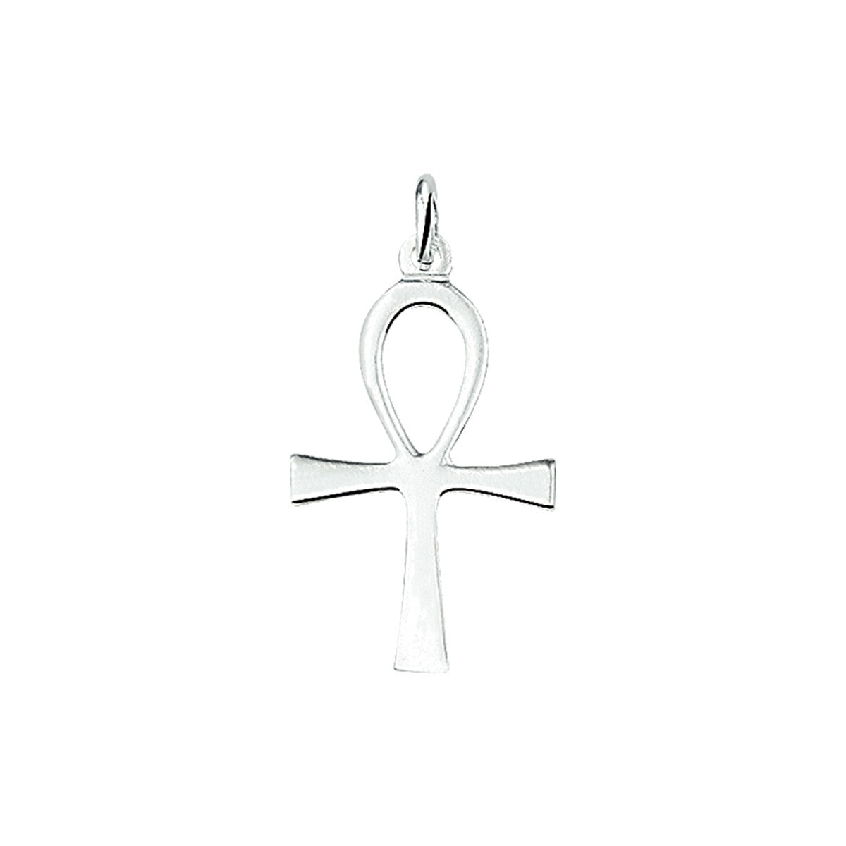Zilveren Hanger anch kruis - 1005196