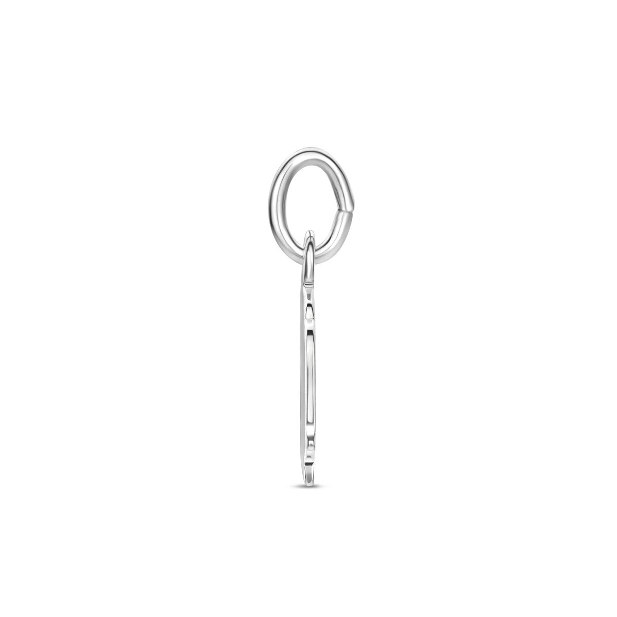 Hanger meisje 10,5 mm zilver