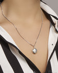 zilver medaillon 1005533 - PansiteNederland.nl