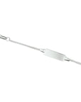 Zilveren Graveerarmband gourmet plaat 5,0 mm - 1005612
