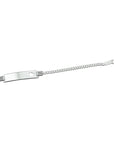 Zilveren Graveerarmband Hart Gourmette Plaat 4,2 mm 1005662 - PansiteNederland.nl