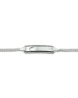Zilveren Graveerarmband hart gourmet plaat 5,0 mm - 1005692