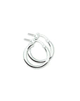 Zilver Oorringen 2,5 MM Ronde Buis 1007195 - PansiteNederland.nl
