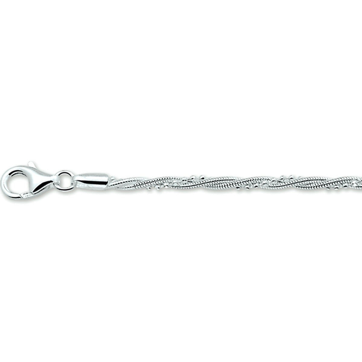 Zilveren Armband Gevlochten 2,7 mm 1009147 - PansiteNederland.nl