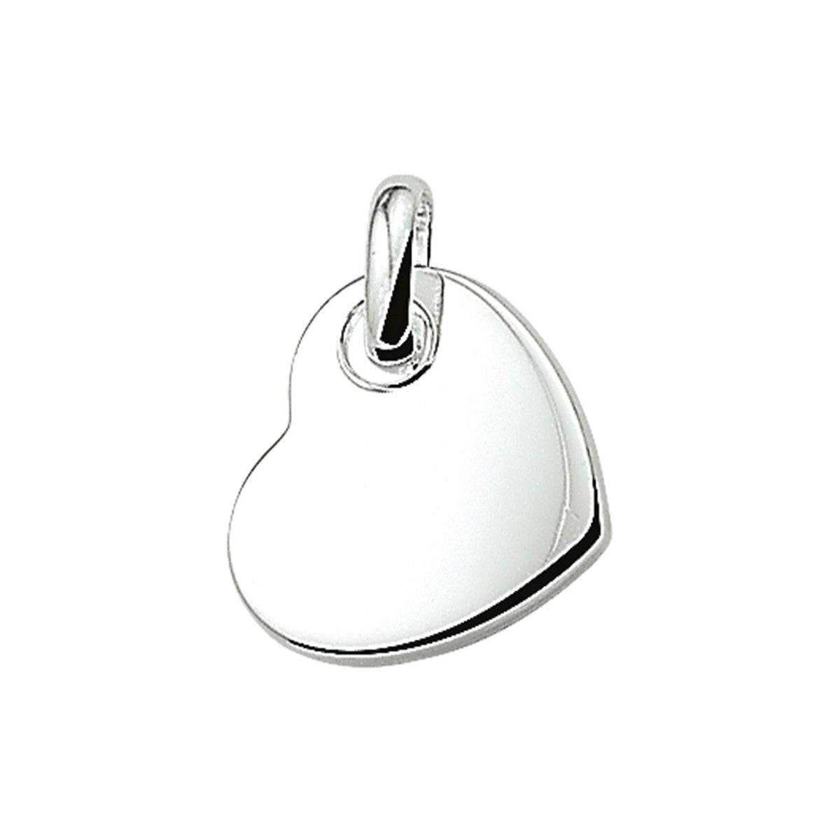 zilver hanger hart 1011114 - PansiteNederland.nl