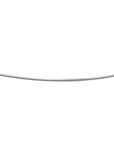 Zilver Wit Collier Omega Rond 1,0 mm 1011441 - PansiteNederland.nl