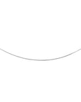 Zilver Wit Collier Omega Rond 1,0 mm 1011441 - PansiteNederland.nl