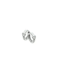 Zilver Klapoorringen Hart Zirkonia 1011951 - PansiteNederland.nl