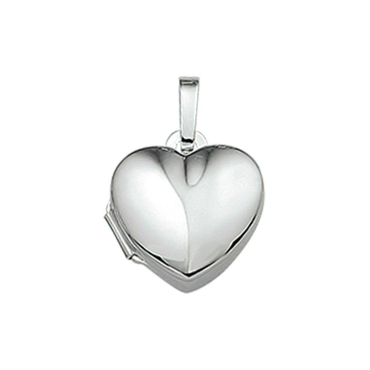 zilver medaillon hart 1012044 - PansiteNederland.nl