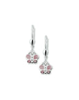Zilver Oorhangers Vlinder Brisur Haak 1012286 - PansiteNederland.nl