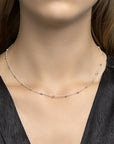 Fantasy Collection Collier jasseron en bolletjes 3,0 mm - PSN1013379