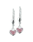Zilver Oorhangers Hart Brisur Haak 1014268 - PansiteNederland.nl