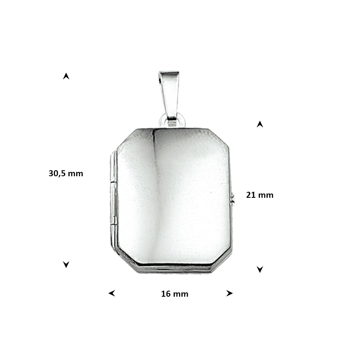 Medaillon 21 mm zilver – 1014515