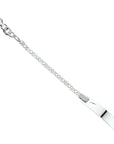 Zilver Wit Graveerarmband Anker Plaat 5,0 Mm 13-15 Cm 1015783 - PansiteNederland.nl