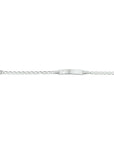 Zilver Wit Graveerarmband Hart Plaat 5,0 mm 1015804 - PansiteNederland.nl