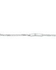 Zilver Wit Graveerarmband Hart Plaat 5,0 mm 1015806 - PansiteNederland.nl