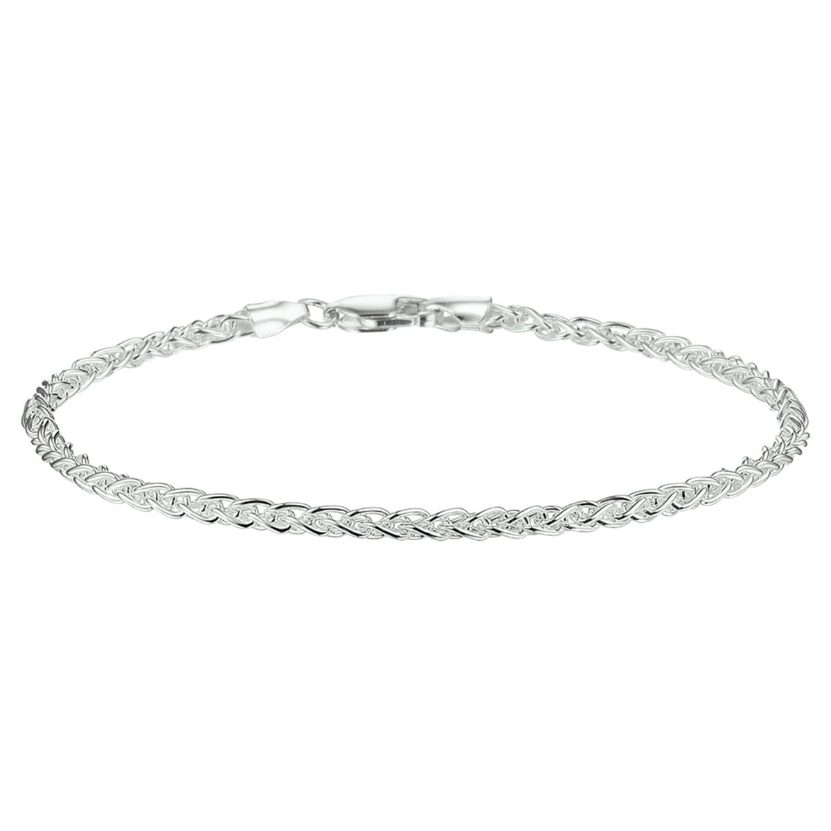 vossestaart 2,5 mm zilver wit - PansiteNederland.nl