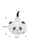 zilver hanger panda 1016153 - PansiteNederland.nl
