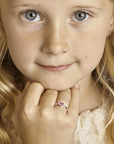 Zilveren kinderring hart 1016220