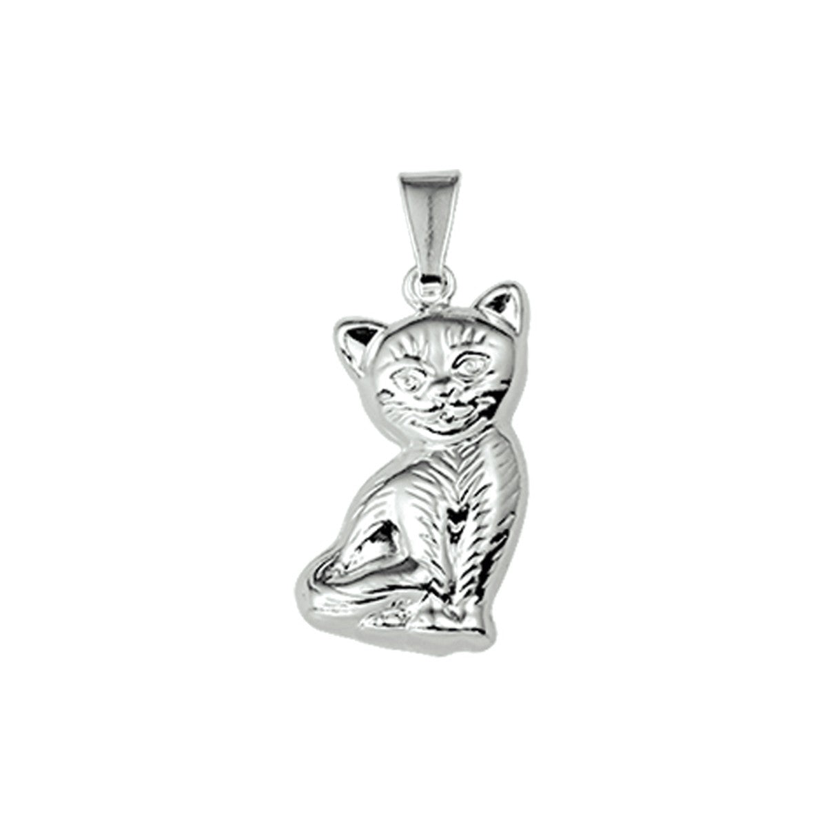 zilver hanger poes 1016706 - PansiteNederland.nl