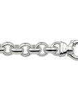 armband jasseron 6 mm met groot springslot zilver wit - PansiteNederland.nl