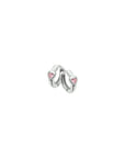Zilver Klapoorringen Hart Roze Zirkonia 1017984 - PansiteNederland.nl