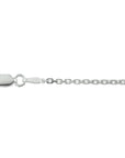 Zilveren collier anker gediamanteerd 1,6 mm 1018808 - PansiteNederland.nl
