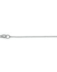 Zilver Wit Collier Venetiaans Bol 0,8 mm 1018809 - PansiteNederland.nl